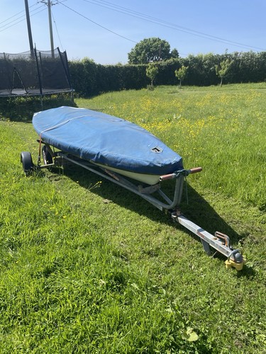 Laser sailing dinghy with - sailing,