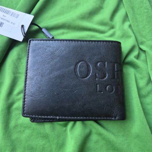 Osprey barker leather wallet - leather,