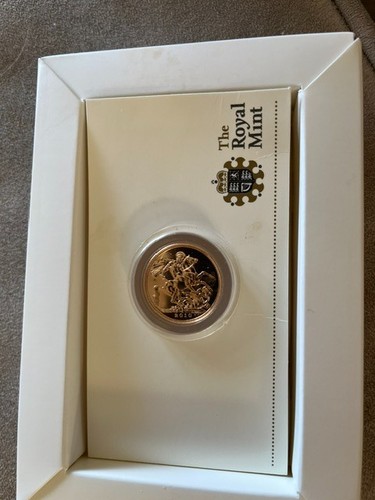 2010 gold full sovereign - uk,