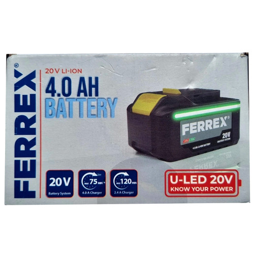 Ferrex 20v 0ah - ferrex,