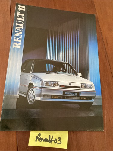 Renault r11 1987 - tc, gtl