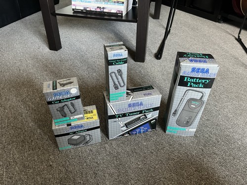 Sega game gear accessories - sega,