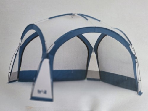 Dome shelter with - shelter, sides