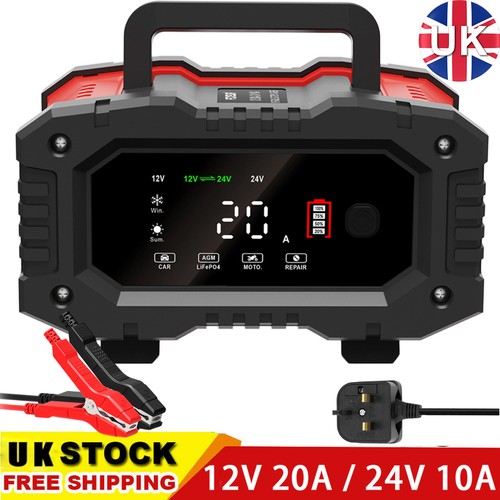 Amp 12v 24v automatic car - 20-amp,