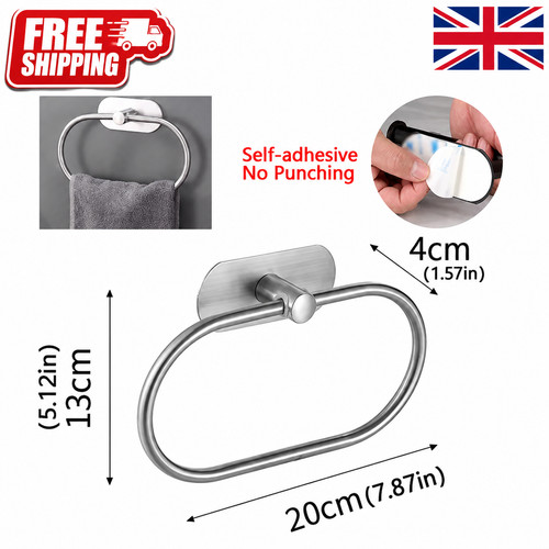 Bathroom towel ring - bathroom,