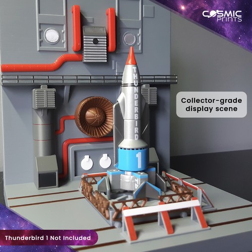Launch bay diorama - corgi, &