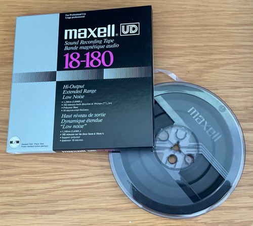 Maxell 180 reel to - ud,