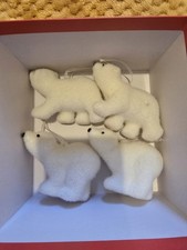 Set Of Four Polar Bear