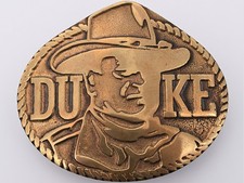John Wayne "Duke" Solid Brass