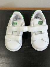 Adidas Stan Smith 'COMFORT CLOSURE'  Strap Closure Shoes - Size 4 Toddler