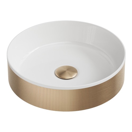 Fluted countertop bathroom - fluted,