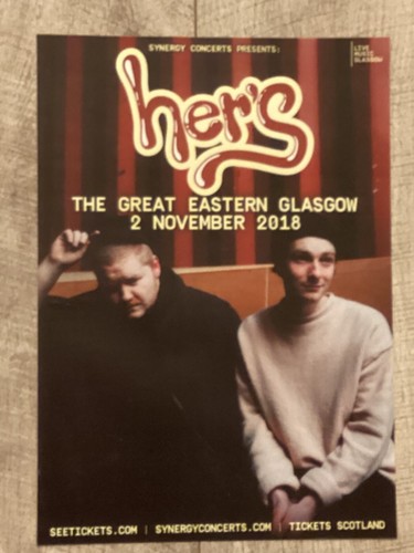 Her glasgow 2018 live - glasgow,