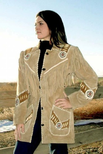 Women beige american native - women,