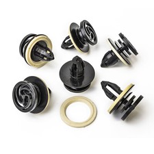 5x Trim Fastener Clip + Gasket for Audi VW Seat Skoda | 8E0868243