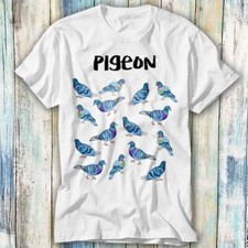 Pigeon List Names Garden Birds T Shirt Meme Gift Top Tee Unisex 1327