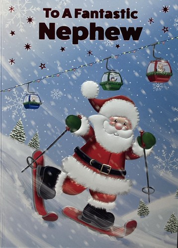 Nephew christmas card - christmas, cute