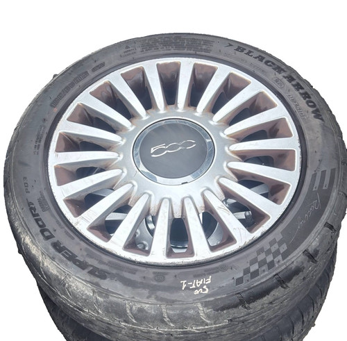 Fiat 500 alloy wheel - fiat, tyre