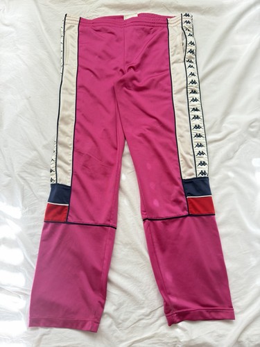 Kappa men pink track pants - pink,