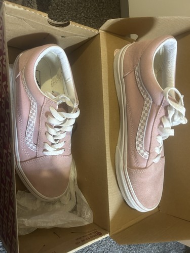 Pink checkerboard vans 5 - pink, 4.5