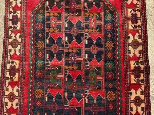 5x10 antique oriental rug - antique,