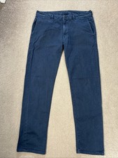 diesel Mens jeans Blue Stretch Straight Leg Regular Fit W33 L32 (701)