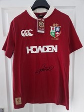 Finn Russell Signed 2025 British And Irish Lions Rugby Shirt (1), Scotland *COA*