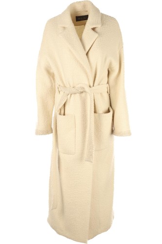 Loro piana cream cashmere coat - piana,
