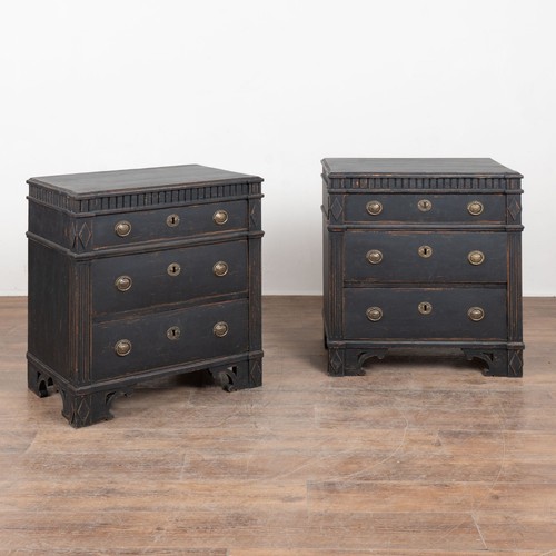 Pair 19th century black - pair,,