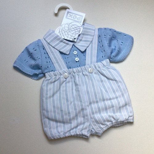 Spanish baby boy clothes blue - boy,