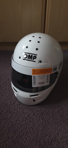 Omp racing helmet fia - racing,