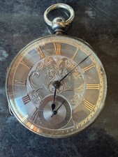 Victorian Solid Silver Pocket