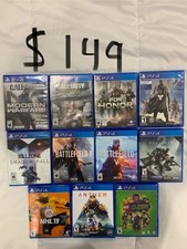 11 VIDEO GAMES (PS4/PS5)  (Can