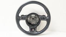 AUDI A7 4G8 MK1 STEERING WHEEL S LINE LEATHER MULTIFUNCTION & PADDLE SHIFTS 2012