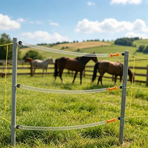 Reliable electric fence spring - reliable,