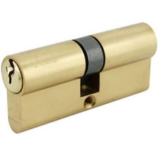 Century 5-Pin Euro Double Cylinder Lock 35-45 (80mm) Brass