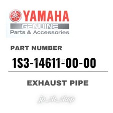 YAMAHA Genuine OEM Parts EXHAUST PIPE 1S3-14611-00-00 for Raptor 700