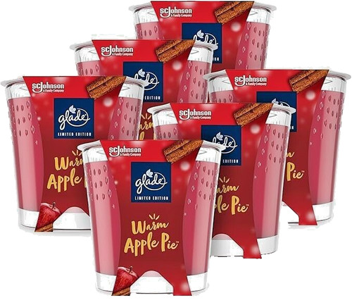 Glade jar candle - jar, apple