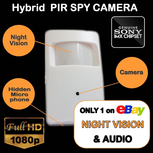 Covert cctv 4mp camera - 2.4mp, pir