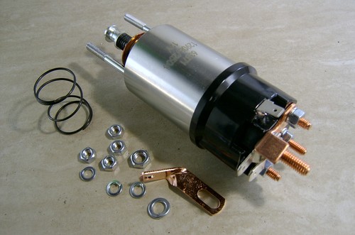 Starter motor solenoid - motor,