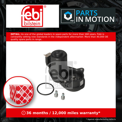 Brake caliper servo - , motor