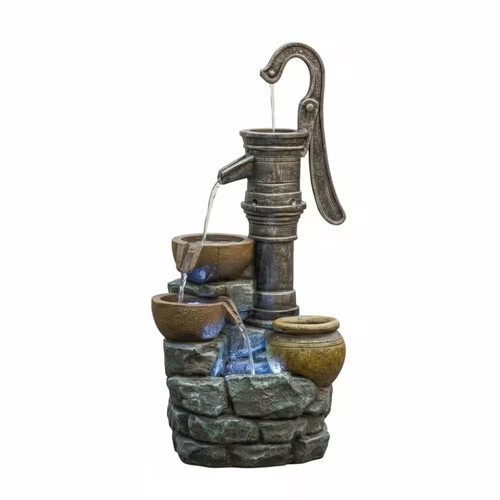 Gray resin large - in.h,