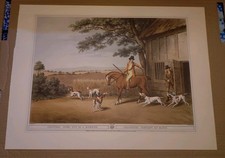 Orme's Collection Shooters Going out in a Morning by William Samuel Howitt Print