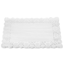 100 Pcs White Lace Paper