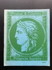 France & Colonies Philatelic Society Bulletin. Vol 18 Oct-Dec 1968 No 4. Rare.