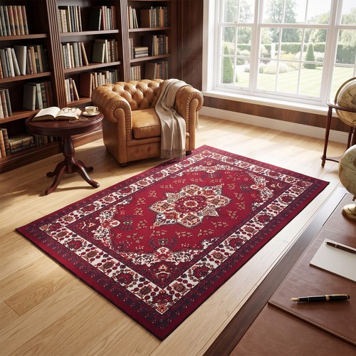 Large traditional rugs living - large,
