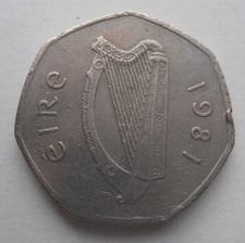 IRELAND 50p 1981
