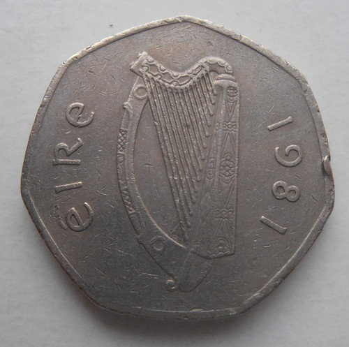 Ireland 50p 1981 - ireland,
