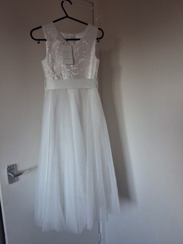 Bnwt monsoon long flowergirl - monsoon,