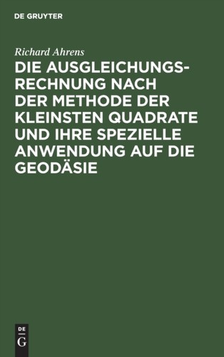 Ahrens die - -,