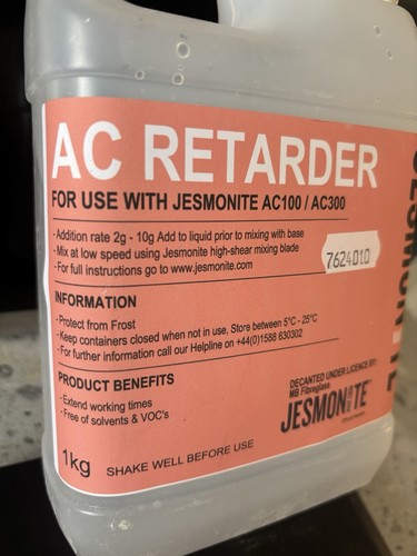 Jesmonite retarder for - jesmonite,